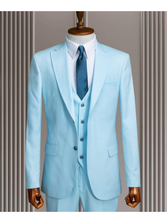 Men's Safari Suit | Columbia blue