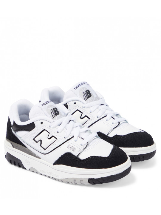 New Balance 550 Sneakers | White and Black
