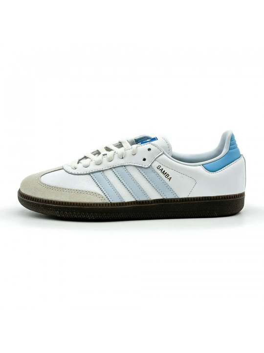 Adidas Samba OG Sneakers | White | Halo Blue