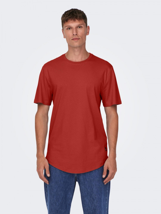 New Premium Selected Homme T-Shirt | Cranberry