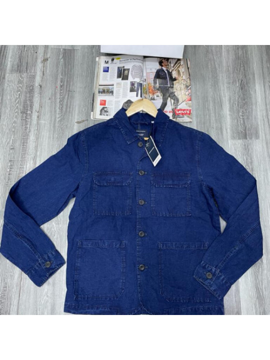 Jack & Jones Jacket With 4 Pockets  Overshirt | Blue