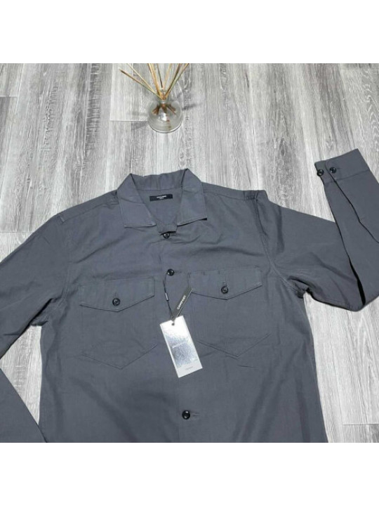 Jack & Jones Jacket With Double Chest Pocket | Grey