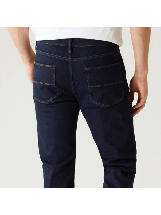 New Marks & Spencer Slim Fit Denim Jeans | Indigo Blue