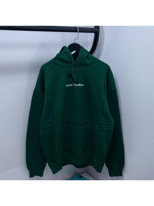 New Arrival Acne Studios Cotton Hoodie | Green