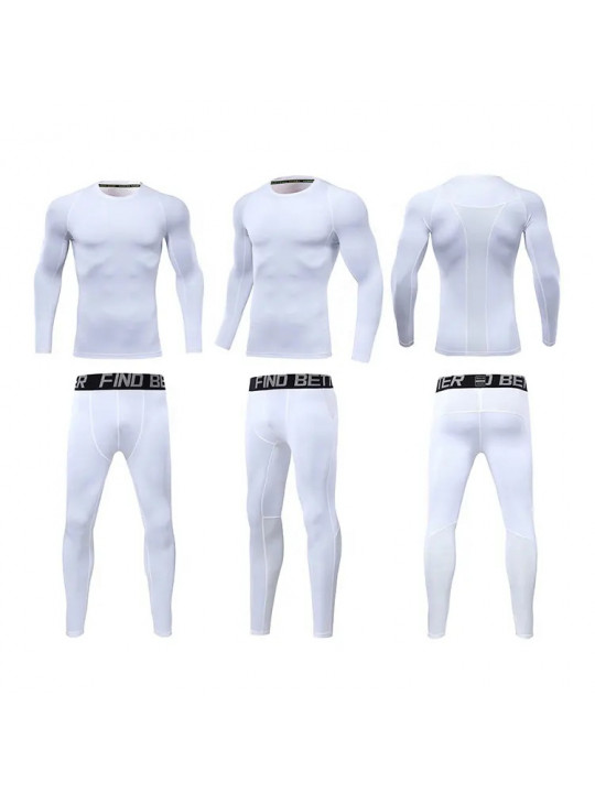 Men's Workout Sportswear | White