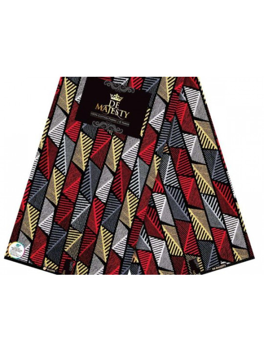 High Quality De Majesty Ankara Fabrics 6 Yards | Brown