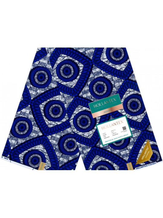 High Quality Ankara Fabrics 6 Yards | Blue
