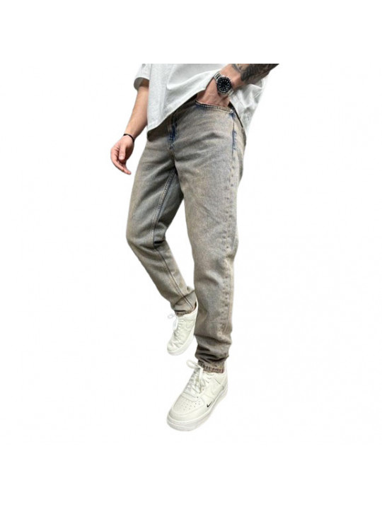 Men's High Quality Plain Slim Fit Jeans | Grey