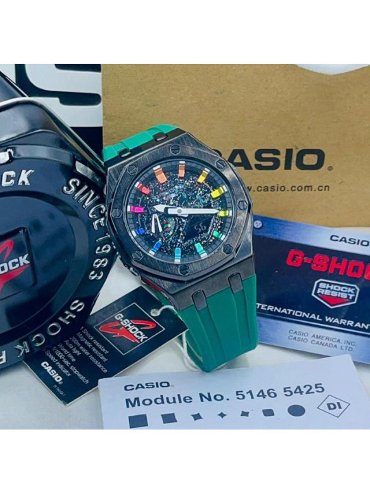 Casio G-Shock GA2100 TMJ Custom AP Men Rubber Watches | Green