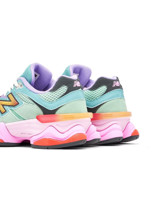New Balance 9060 Sneakers| Warped Multicolor