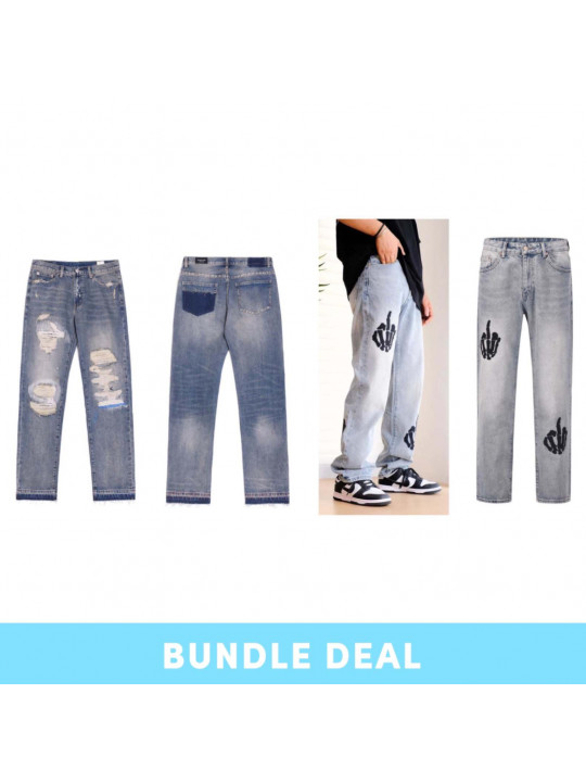 High Quality Blue Jeans Duo Bundle