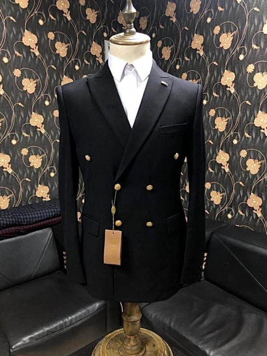 New Arrival Arare Double Breasted Suit | Black