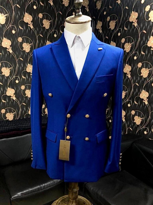 New Arrival Arare Double Breasted Suit | Blue