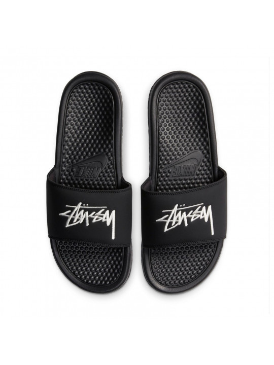 Stussy x Nike Benassi Slides | Black