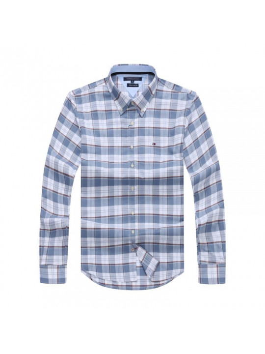 Tommy Hilfiger checked long sleeve shirt Multicolor | Ash