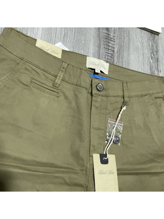 New Men BlackBlue Chinos Shorts | Army Green