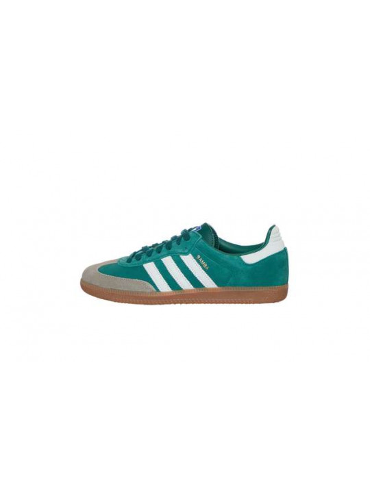 Adidas Samba OG Sneakers | Collegiate Green Gum Grey Toe  