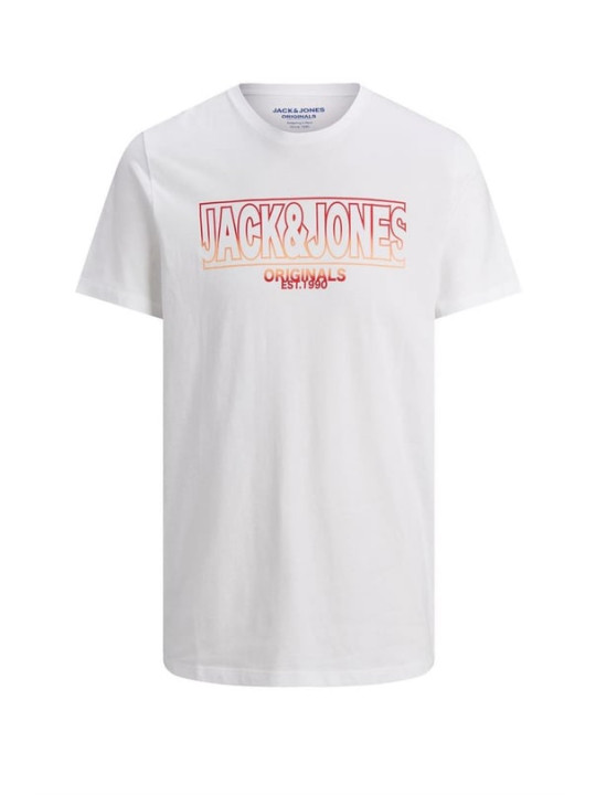 New Men Jack & Jones Originals T-Shirt | White