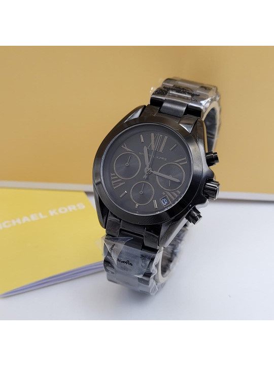 New Women's MICHAEL KORS Bradshaw Wristwatch| Black