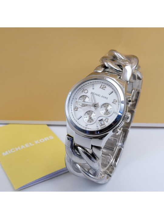 New MICHAEL KORS Women's runaway Wristwatch|Silver
