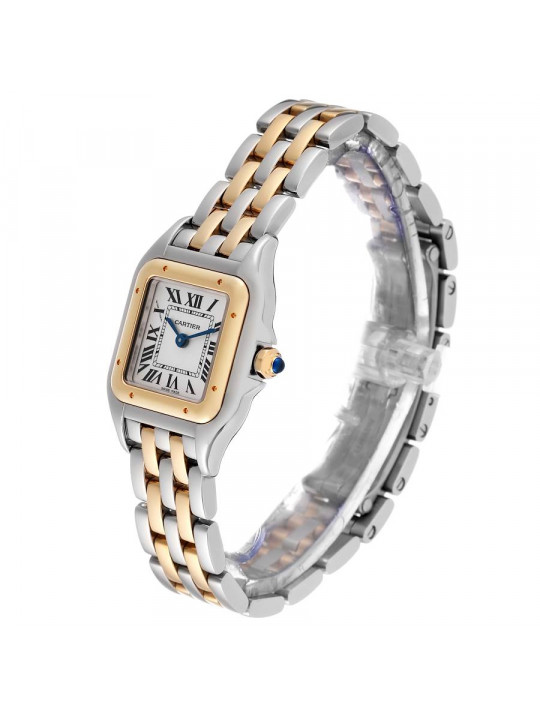 New Women`s Cartier Wrist Watch with Rectangular Screen | Sliver & Gold