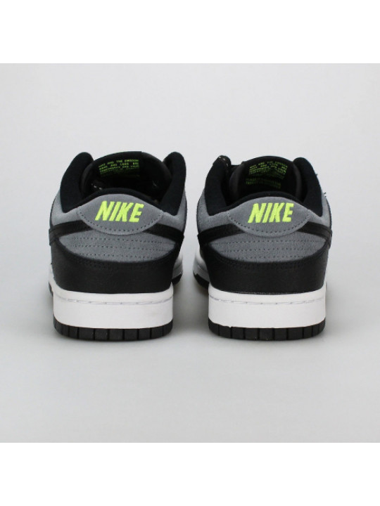 Original Nike Dunk Low Black Grey Green Strike 