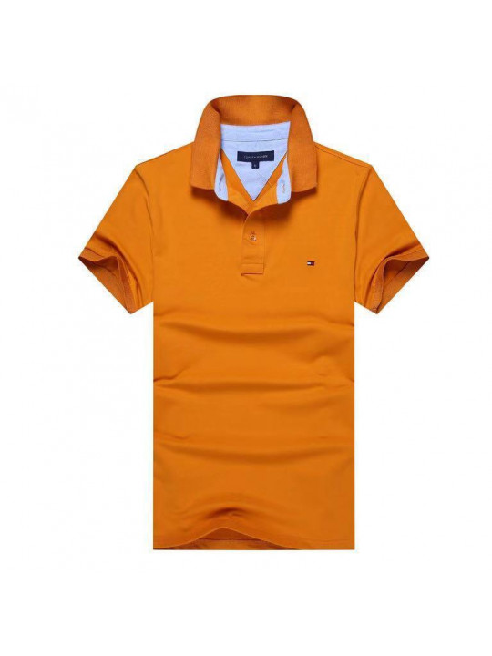 Tommy Hilfiger Ultra Orange Regular Fit Polo T-Shirt |Orange