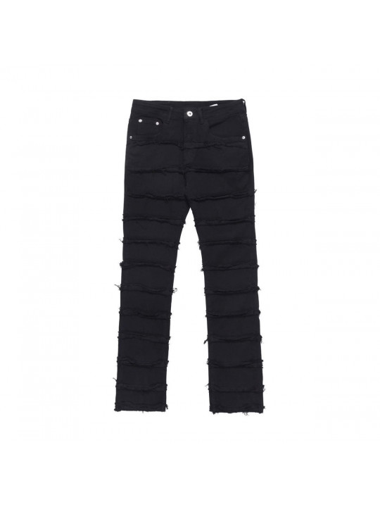 High Quality Straight Cut Streetwear Jeans | Black