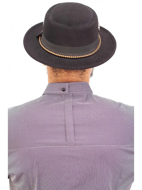 New Men's Kola Kudus Unorthodox Two Tone Shirt Set | Grey