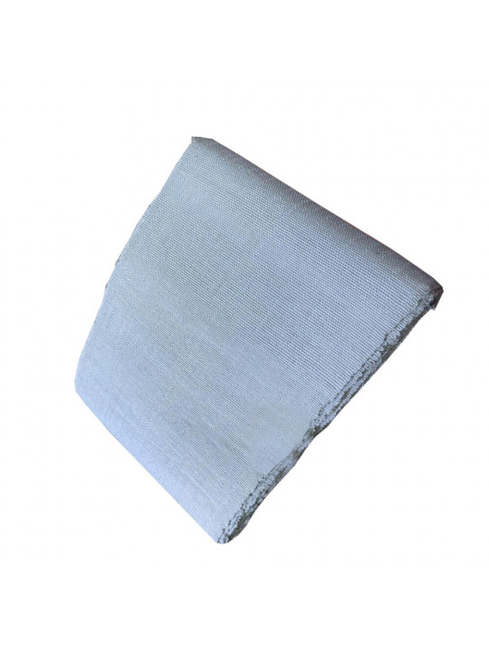 New Plain Aso Oke Bundle Fabric | Grey