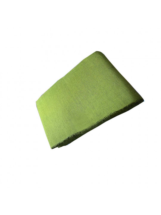 New Plain Aso Oke Bundle Fabric | Olive Green