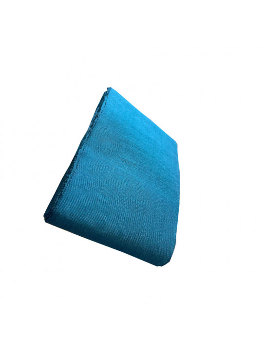 New Plain Aso Oke Bundle Fabric | Sky Blue