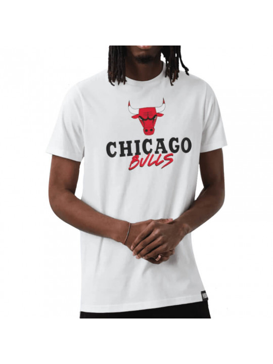 Original New Era T-Shirt Chicago Bulls | White