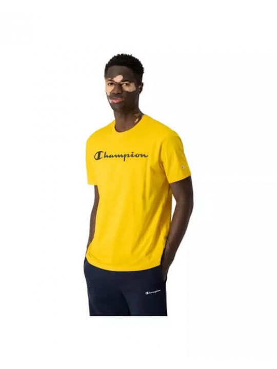 Original Champion Men's Crewneck T-Shirt | Yellow