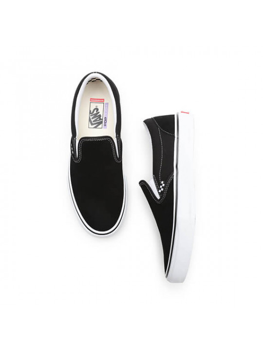 Original Vans Men's Skate Slip-On | Black & White
