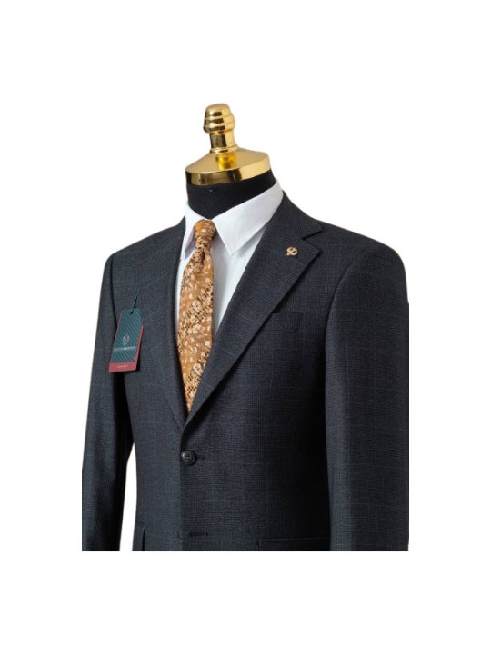 Marco Milano Premium Plain Blazer | Dark Grey