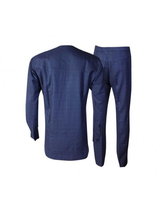 Shop Premium Senator Style Native wear set - Navy Blue
