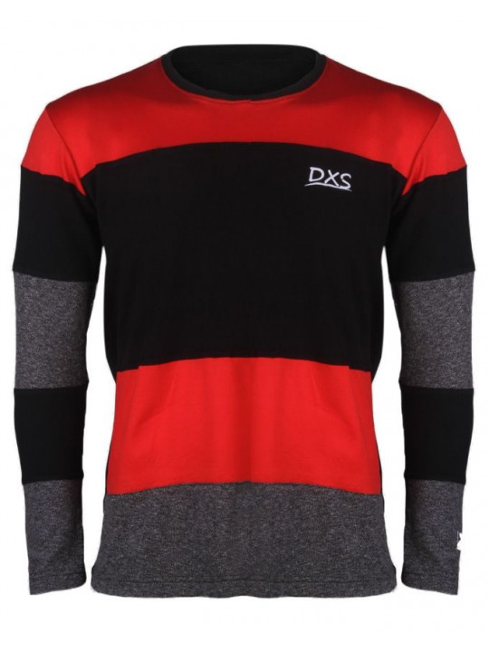 New DXS Multicolor LS Tee Shirt with | Orange | Pink | Blue 