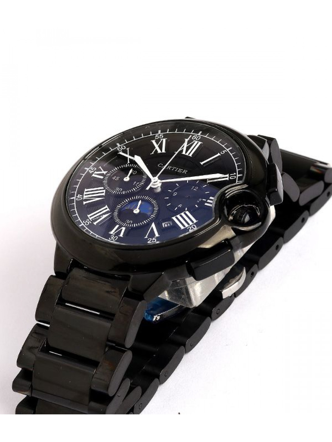 cartier black bracelet watch