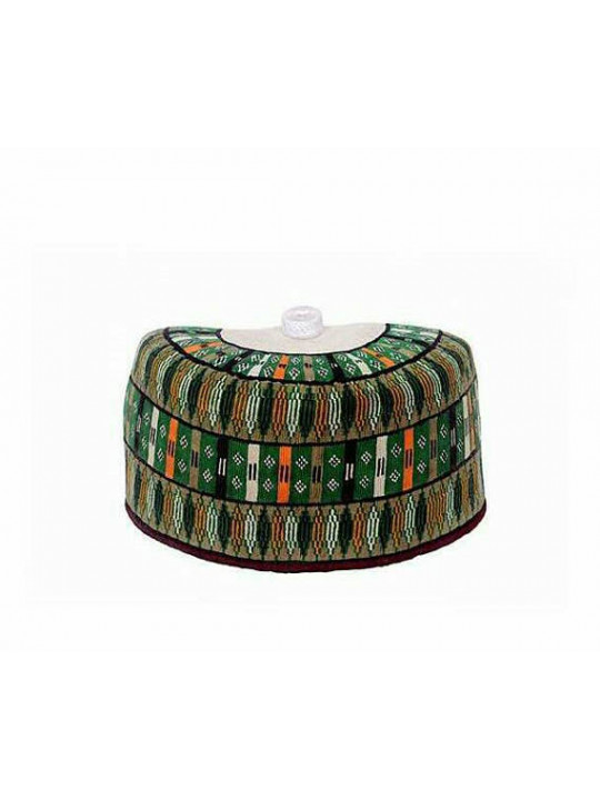 SHOP PREMIUM TRADITIONAL HAUSA FASHION CAP | OLIVE AND FOREST GREEN