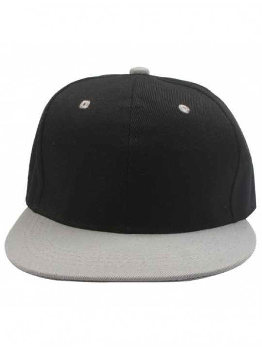 NEW TWO-COLOUR SNAPBACK |BLACK/GREY