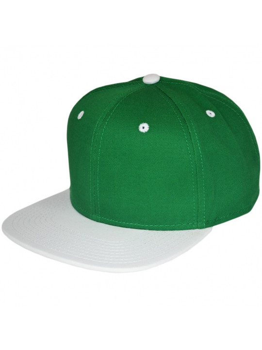 NEW TWO-COLOUR SNAPBACK |GREEN/GREY