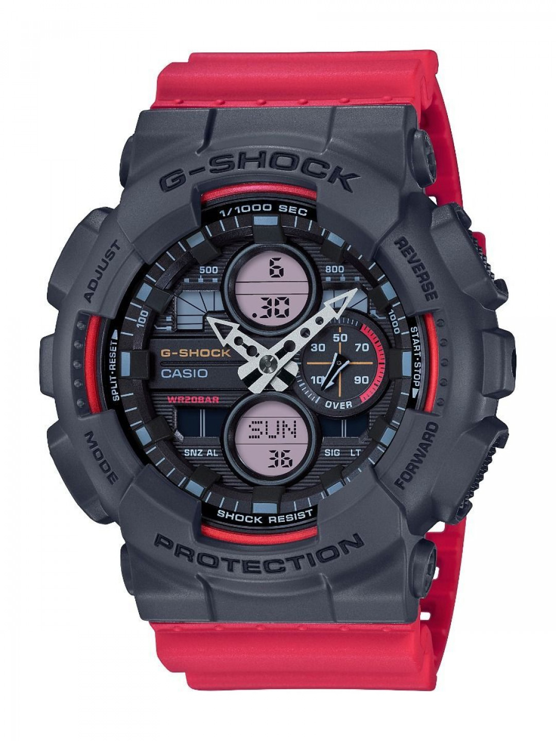 Casio G-Shock GA-140-4ADR Analog-Digital men's Watch