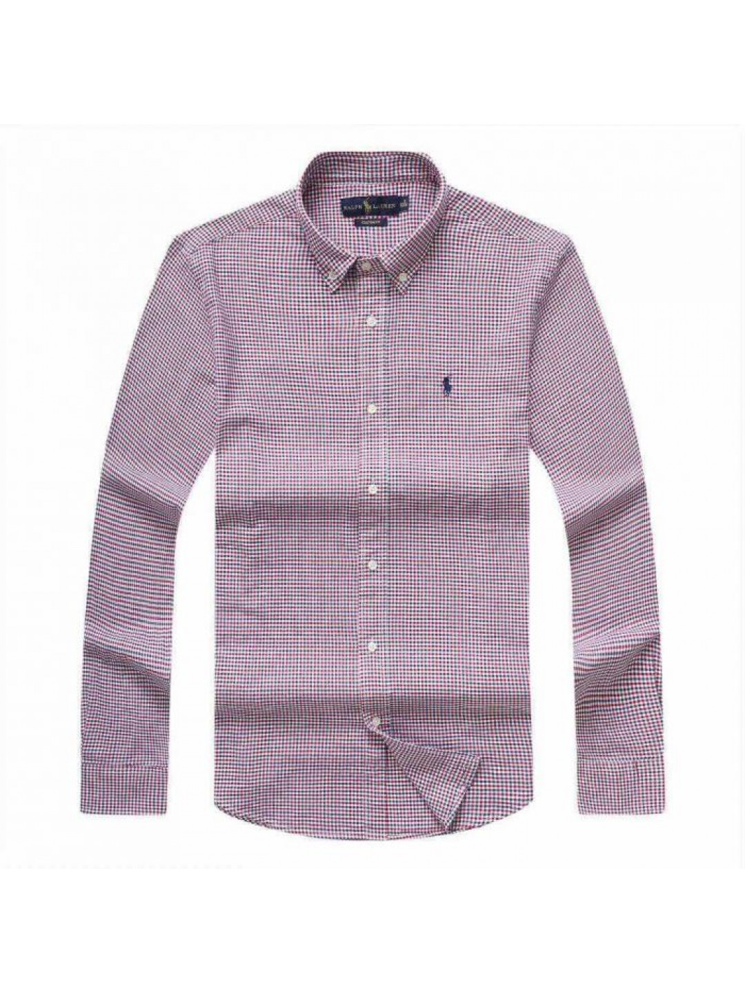 Buy New Polo Ralph Lauren Checkered LS Shirt | Navyblue in Lagos ...